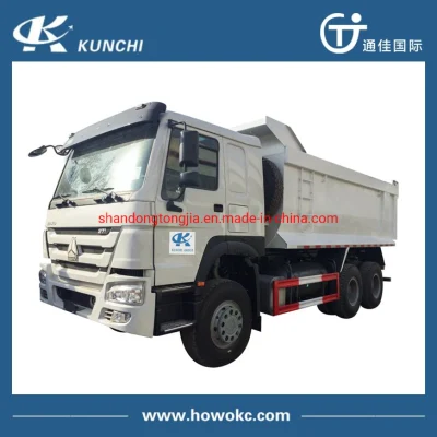 Sinotruck 6X4 10 Wheeler 40ton Benne Dumper 371HP HOWO Camion-benne pour utilisé/nouveau