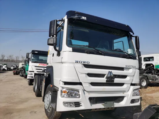 2023 Hot Sale Heavy Duty Truck Sinotruck HOWO 6*4 Hw79 10 roues tête de camion/tête de remorque blanc tracteur diesel moteur Tactor camion