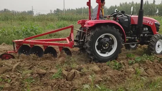 Chine Usine 4X4 Roue 40HP 50HP Tracteur agricole avec pièces en option