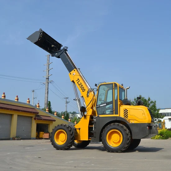 Lgcm Mini/petit/rétrocaveuse/Skid Steer/extrémité avant/télescopique/flèche/ferme/chargeuse à roues de construction avec moteur Yunnei/Yuchai/Weichai