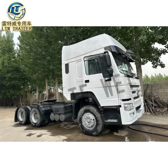 Camion Tactor d'occasion 6X4 Sinotruk HOWO 375HP 420HP Rhd à vendre en Tanzanie